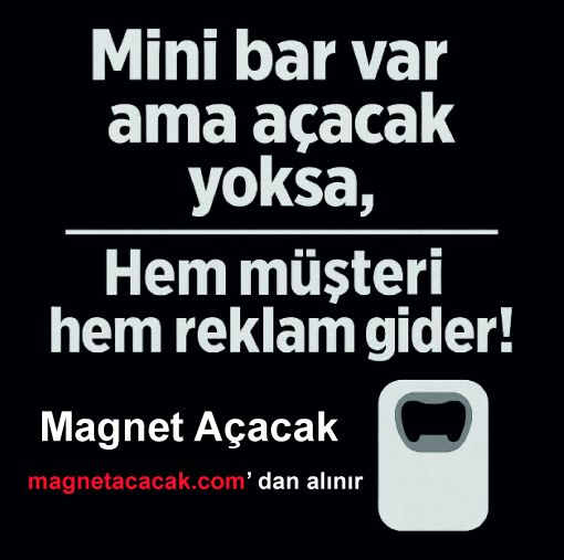  Mini Bar için magnet açacak